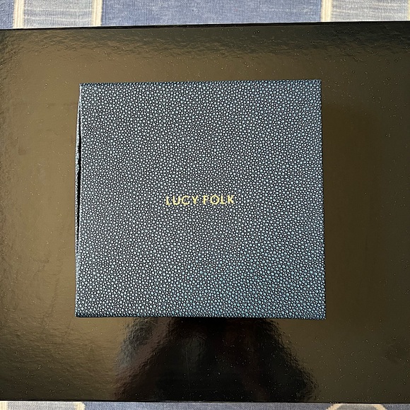 DESIGNER LUCY FOLK “ROSE GOLD PLATED" IRIDESCENT "LINK STYLE" CHOKER NECKLACE! - Picture 5 of 8